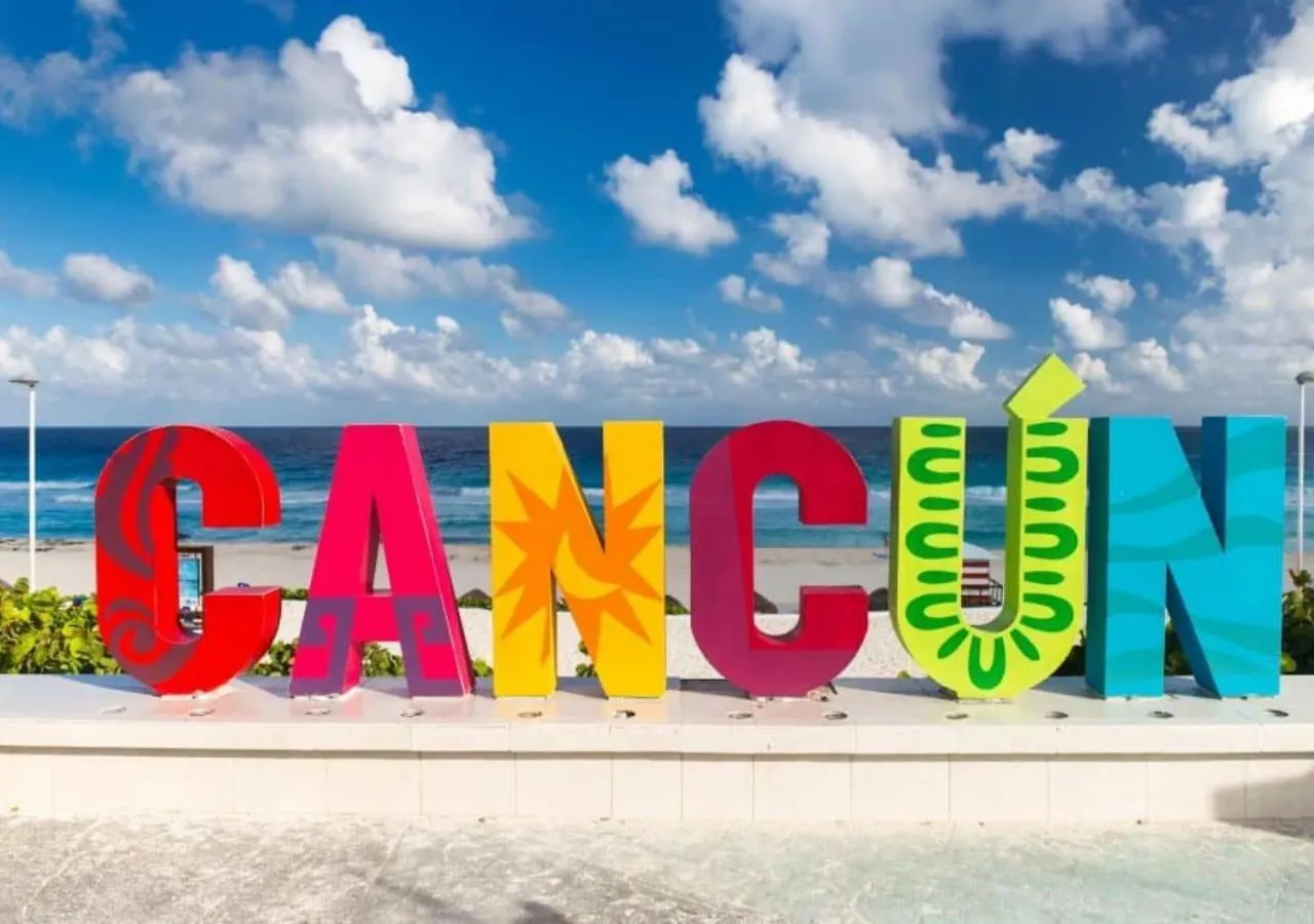 公寓 Apartamento Frente A La Playa Cancun Mexico