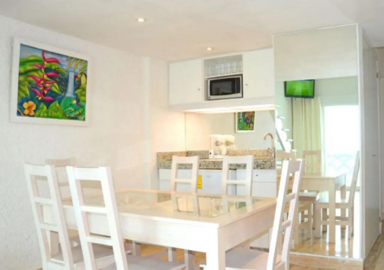 Lägenhet Apartamento Frente A La Playa Cancun Mexico